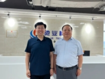 沧州市人民政府副市长莅临驰业集团调研指导
